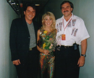Bernd mit Rosanna Rocci und Michael Morgan