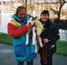 Claus Theo, Anuk und Jutta in Frankfurt