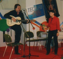 Jutta und Bernd live auf der Westa-Messe in Elz